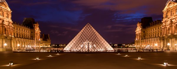 Musee du Louvre Paris Panoramic Print